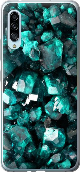 Чехол на Samsung Galaxy A90 5G Кристаллы 2 "3674u-1800-17620"