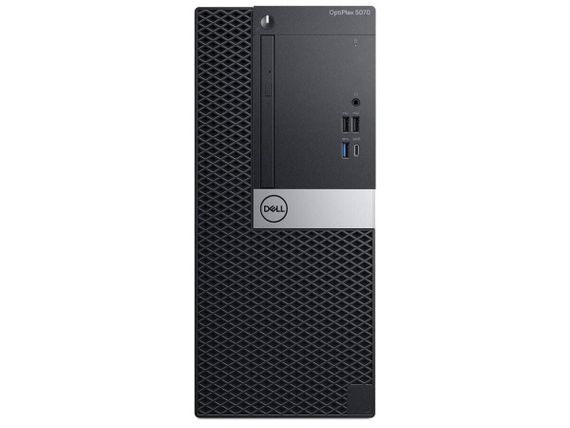 ПК Dell OptiPlex 5070 Tower / Intel Core i3-9100 (4 ядра по 3.6 - 4.2 GHz) / 8 GB DDR4 / 128 GB SSD / Intel UHD Graphics 630 б/в | Зображення 1