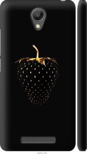 Чохол на Xiaomi Redmi Note 2 Чорна полуниця "3585m-96-24368"