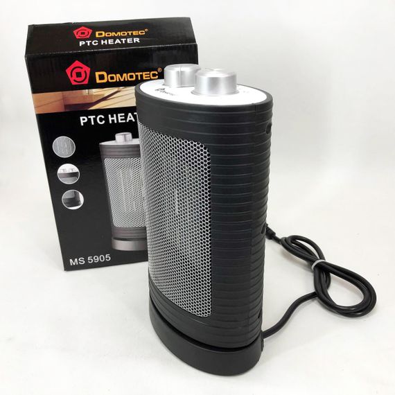 Дуйка DOMOTEC MS-5905 Ceramic 1500 Вт, тепловентиллятор, обогреватель электрический, дуйчик обогреватель | Зображення 6