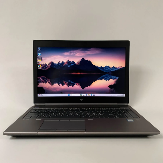 Ноутбук HP zBook 15 G6 / 15.6" (1920x1080) IPS / Intel Core i7-9750H (6 (12) ядер по 2.6 - 4.5 GHz) / 16 GB DDR4 / 240 GB SSD / nVidia Quadro T1000, 4 GB GDDR5, 128-bit / Fingerprint / WebCam / HDMI б/у | Зображення 2