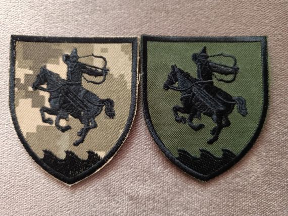 Шеврон 21 Отдельный мотопехотный батальон Сармат 2шт (пиксель + олива)