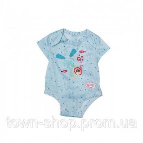 Одежда для куклы BABY born - Боди S2 (голубое)