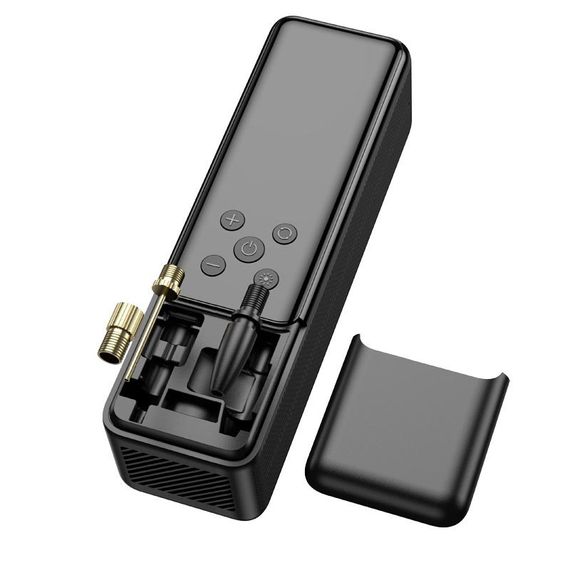 Автомобільний насос Hoco ZP5 May smart air pump Black | Зображення 3