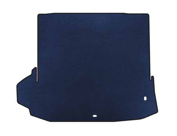 Коврик в багажник EVA V3 (без сабвуфера, 7-местный, Синий) для Toyota Highlander 2019- гг