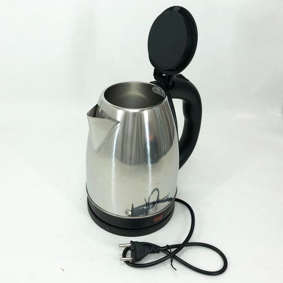 Електрочайник Rainberg RB-804 дисковий 2л, чайник електро, стильний електричний EL-567 чайник, електронний