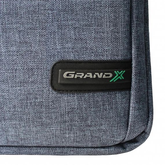 Сумка для ноутбука Grand-X 14-15'' SB-149 soft pocket Grey-Blue (SB-149J) | Зображення 6