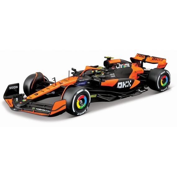 Авто-конструктор MCLAREN MCL38 Bburago 18-28511 масштаб (1:24) | Зображення 2