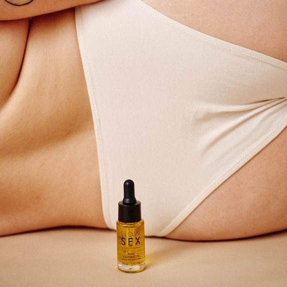 Заспокійлива олія для анального сексу Bijoux Indiscrets Slow Sex Anal Soothing Oil Before & After 15 мл | Зображення 6