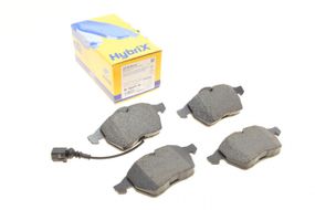 Колодки тормозные передние Audi A3 TT Seat Leon Skoda Octavia VW Golf 96-10 Polo 05-09 +датчик  22-0181-4