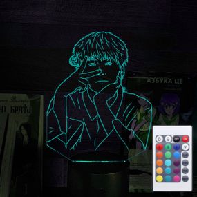 Акриловый светильник-ночник с пультом 16 цветов Мин Юнги tty-n001512