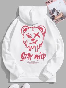 Худі з ДТФ на Флісі (оверсайз)