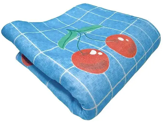 Електропростирадло Electric Blanket 150х120 см у клітинку Вишня | Зображення 2