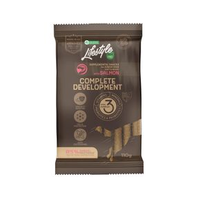 Лакомства Nature's Protection Lifestyle Grain Free Salmon Complete development беззерновые с лососем для молодых собак всех пород 110 гр