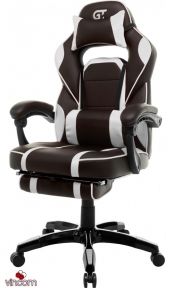 Кресло геймерское GT Racer X-2749-1 Dark BrownWhite