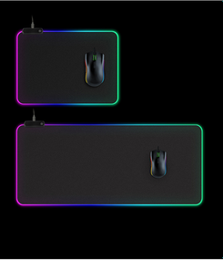 Ігрова поверхня SV RGB з підсвічуванням для геймерів Чорний, 300*800*4