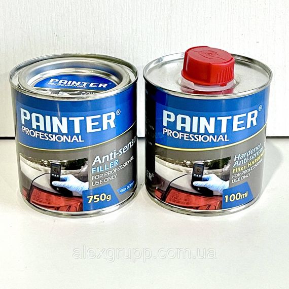 Акриловий грунт під товщиномір 2K Painter Filler Anti-sensor 750g + 100ml | Зображення 2