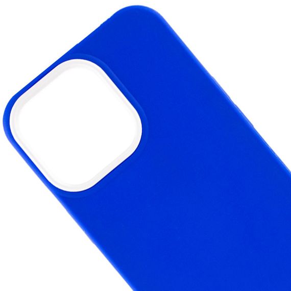 Чохол TPU+PC Bichromatic для Apple iPhone 13 Pro (6.1") Силікон, Navy Blue / White | Зображення 1