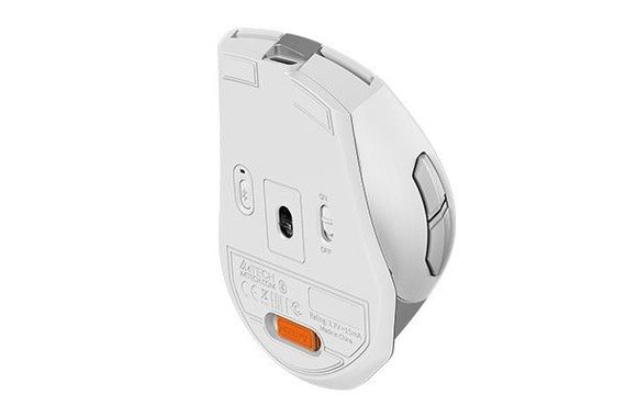 Миша бездротова A4Tech Fstyler FB35CS (Icy White),  USB, колір крижано-білий | Зображення 4