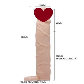 Насадка Pretty Love Penis Sleeve sexstyle