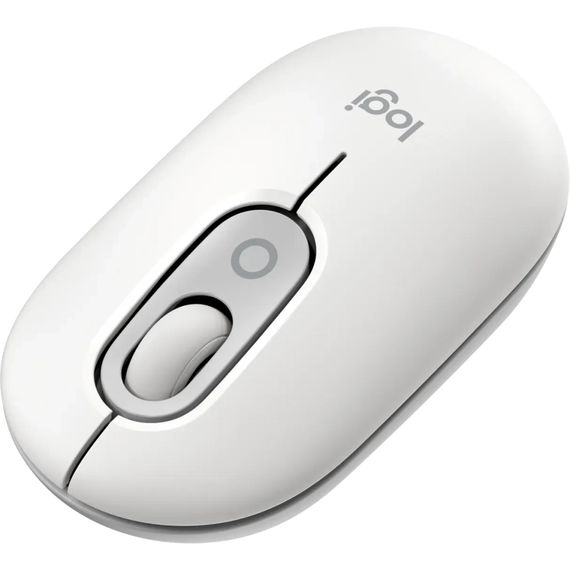 Мишка Logitech POP Mouse With Emoji Bluetooth Off-White (910-007411) | Зображення 1