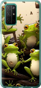 Чехол на Huawei Honor 30S Жабки "5656u-1897-17620"