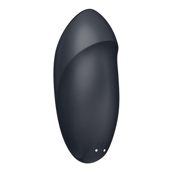 Вібростимулятор-пульсатор Satisfyer Tap & Climax 1 Grey, ефект постукування пальцем, 2 мотори Sex Aura | Зображення 4