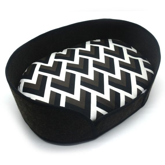 Лежак для котів і собак Олімп №4 460х620х175 мм коричневий | Зображення 3