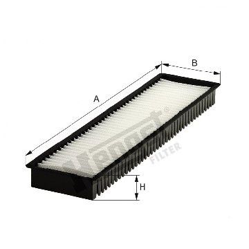 Фильтр салона Mini Cooper/One 01-07, Hengst, E994LI01,