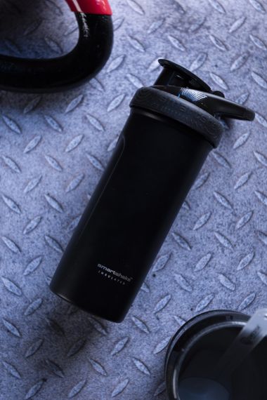 Шейкер спортивний SmartShake металевий Insulated Steel 750ml Black | Зображення 7