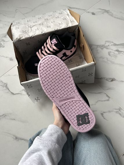 Кроссовки DC Court Graffik Black Pink , Вьєтнам, Сникерcы DC Court Graffik Black Pink 40 25.5-26 см | Зображення 4