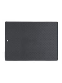 Килимок антиковзкий під миски для тварин Dexas Pet Bowl Grippmat 43 см х 60 см, сірий