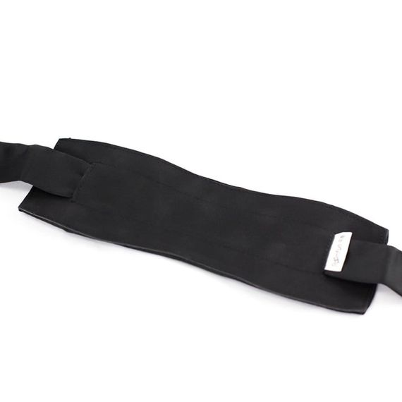 Изысканные наручники на запястья Roomfun с бантами, черные sexstyle | Зображення 2