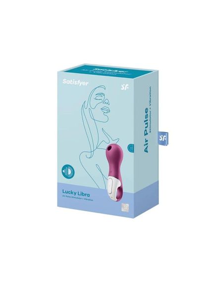 Вибромассажер с вакуумной стимуляцией Satisfyer Lucky Libra | Зображення 3