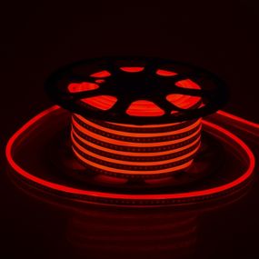 Світлодіодна стрічка вологозахищена 220V 14.4W 3014 Red NEON IP67 1m (BY-034/120)