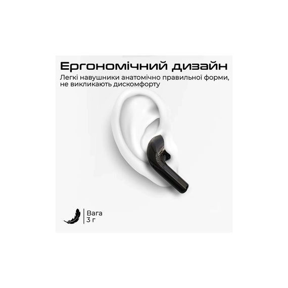 Навушники HiFuture FlyBuds3 Black (flybuds3.black) | Зображення 2
