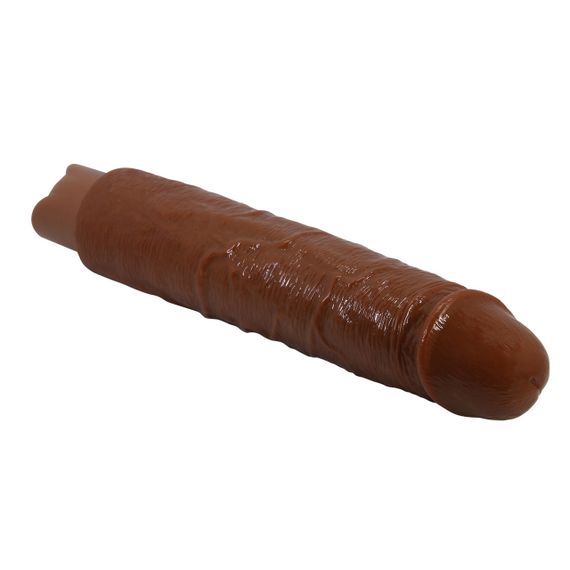Реалістичний вібратор, що перезаряджається Pretty Love - Soren Realistic Vibrating Dildo Brown, BW-500083-1 Sex Aura | Зображення 5