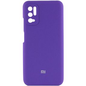 Чехол Silicone Cover Full Camera (AAA) для Xiaomi Redmi Note 10 5G / Poco M3 Pro