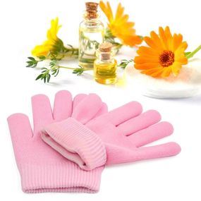 Косметичні зволожуючі SPA рукавички Spa Gel Gloves з маслом жожоба, екстрактом алое віра та вітаміном Е