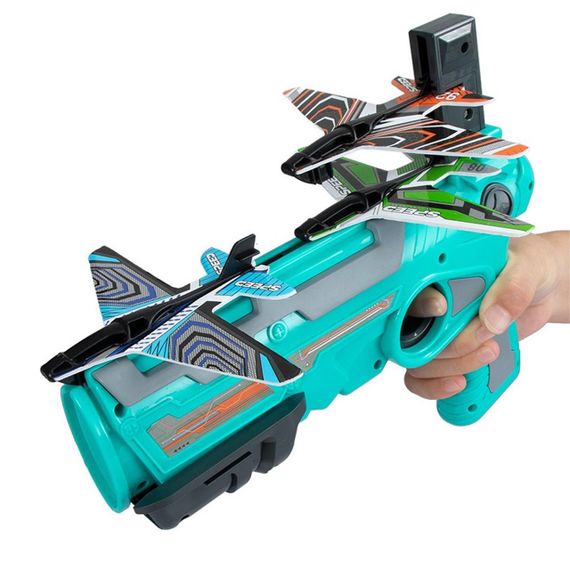 Пистолет-катапульта с самолетами Air Battle / Детский игровой набор / Пусковая установка самолетов | Зображення 3