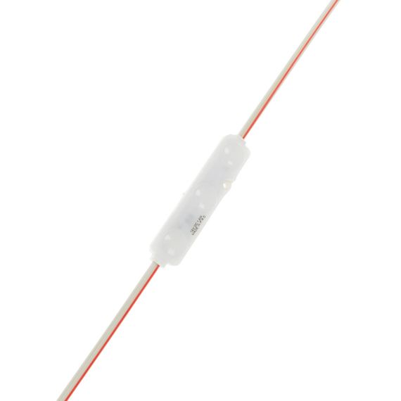 Светодиодный модуль 12V 1.2W SMD 5730 CW IP65 (BY-018/3)