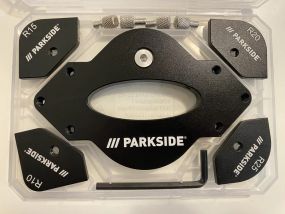 Фрезерные алюминиевые шаблоны для фрезерного стола Parkside PAFO 6 A1