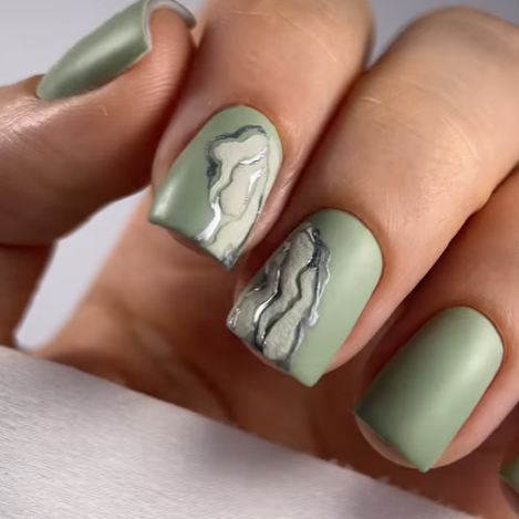 Гель-лак Valeri 095 "Фисташковый мусс" 6мл