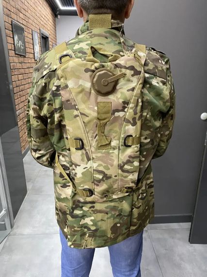 Гідатор тактичний на 3 літри Мультикам, Військовий гідратор для води KMS   знижка | Зображення 2