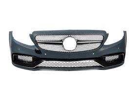 Передній бампер в зборі (AMG C63-designs 2014-2018) для Mercedes C-сlass W205 рр