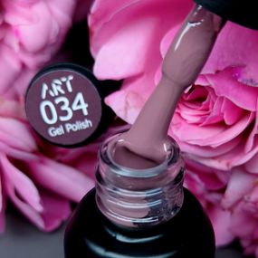 Гель-лак ART in detail 34 (приглушений рожево-коричневий) 6мл