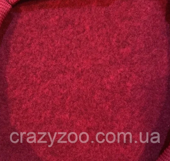 Кофта для собак и котов EcoToys Rose S рябая малиновая A: 25 см B: 34 см C: 20 см 7136 | Зображення 3