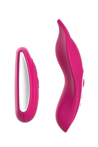 Вібратор у трусики Liebe Panty Vibe Recargable Cerise, нагрів до 39 °C, пульт, трусики S-M в комплекті | Зображення 2