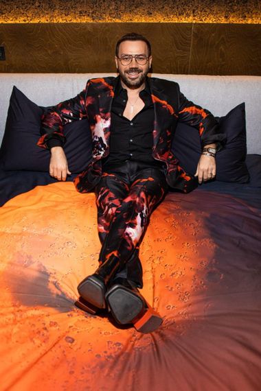 Дизайнерський комплект постільної білизни SoundSleep by AndreTAN Чоловіки з Марса сатин євро 200х220 см (51714705) | Зображення 3