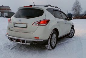 Задняя дуга AK (нерж) для Nissan Murano 2008-2014 гг